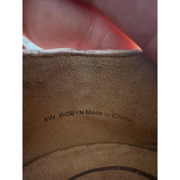 Vionic Womens 8W White Perforated Robyn Ballet Flat Boho Cottagecore Boho Chic - Picture 11 of 16